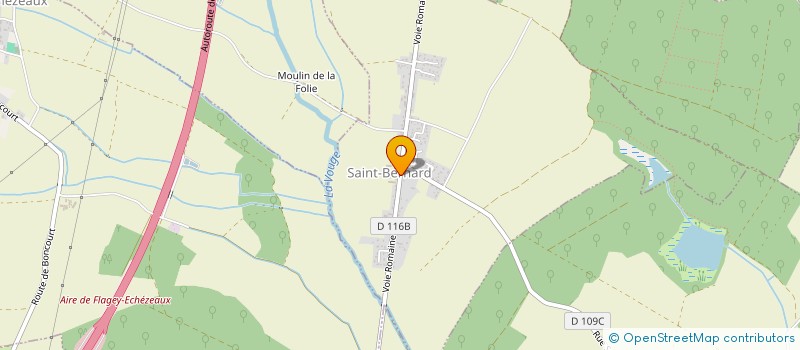 localisation de l'entreprise TERRA 2D  SAINT-BERNARD