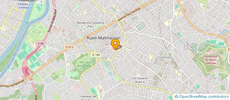 localisation de l'entreprise TERRA 3E à RUEIL-MALMAISON