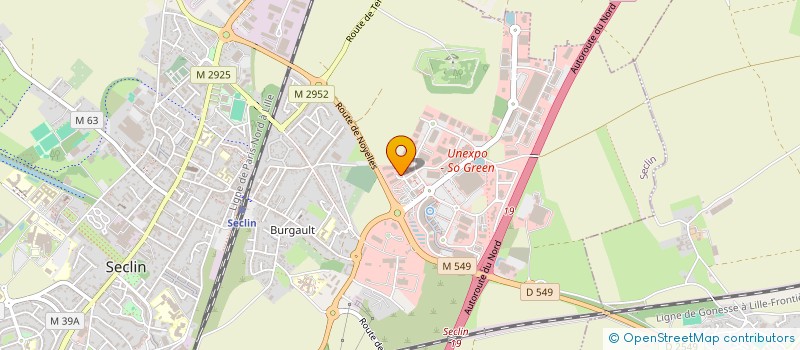 localisation de l'entreprise TERRA  SECLIN