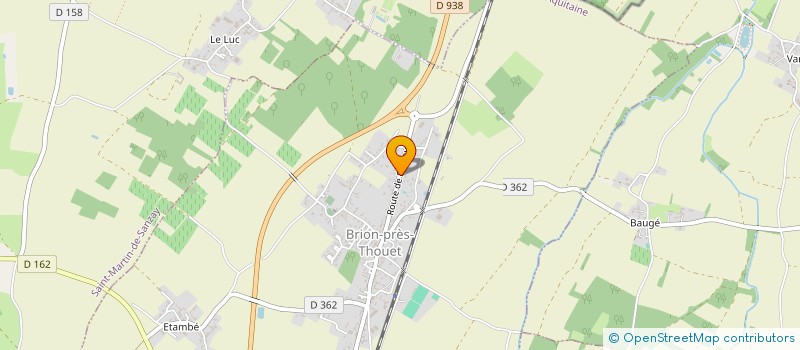 localisation de l'entreprise TERRA AGROPOLIS  TOURTENAY