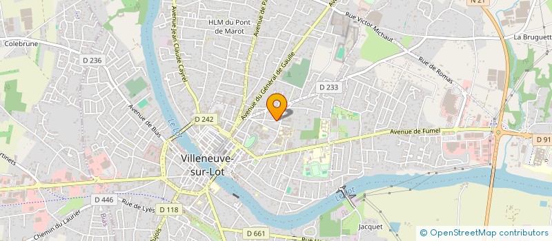 localisation de l'entreprise TERRA AUBA  VILLENEUVE-SUR-LOT