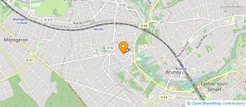 localisation de l'entreprise TERRA BELLA INCOMING à BRUNOY