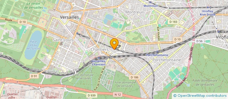 localisation de l'entreprise TERRA BONA à VERSAILLES