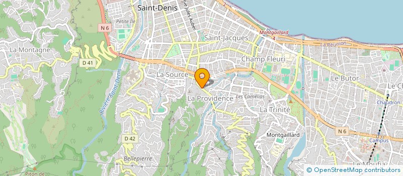 localisation de l'entreprise TERRA BOURBON  SAINT-DENIS