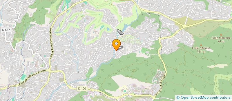 localisation de l'entreprise TERRA BRAVA  SAINT-RAPHAEL