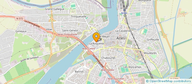 localisation de l'entreprise TERRA CIELO  ARLES