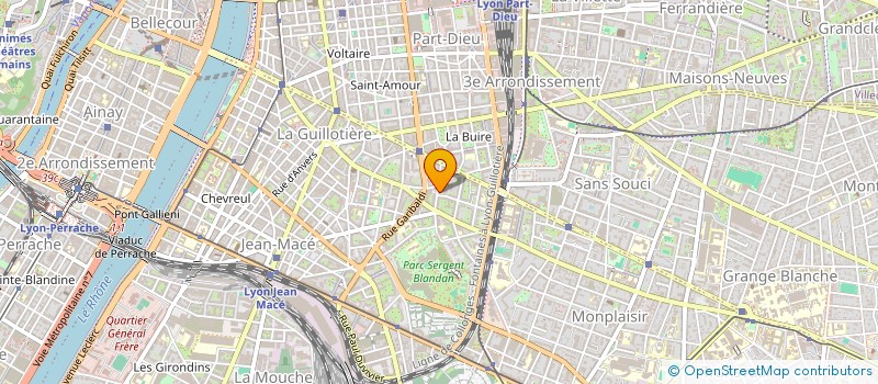 localisation de l'entreprise TERRA CITE  LYON