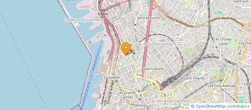 localisation de l'entreprise TERRA COM TP à MARSEILLE