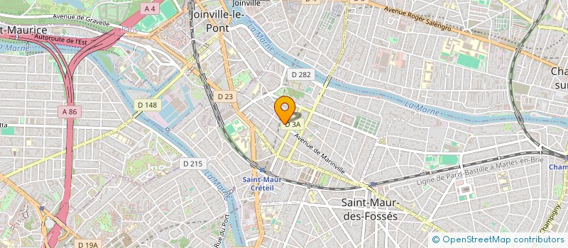 localisation de l'entreprise TERRA CONCEPT à SAINT-MAUR-DES-FOSSES