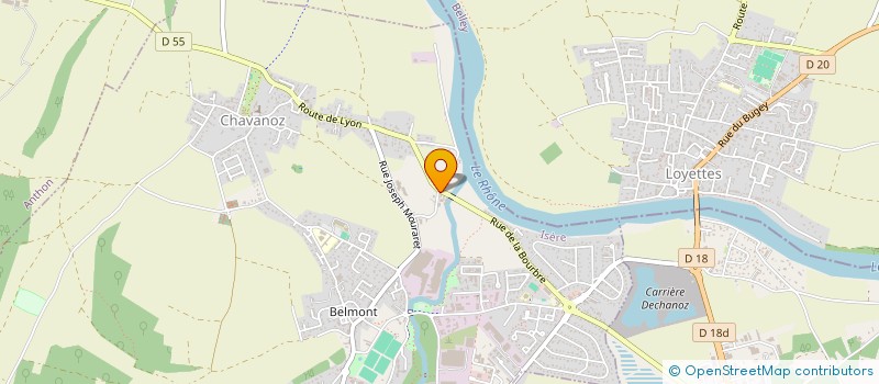 localisation de l'entreprise TERRA CONSEILS  CHAVANOZ