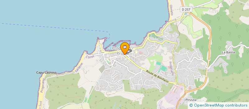 localisation de l'entreprise TERRA CORSA DISTRIBUTION à PROPRIANO