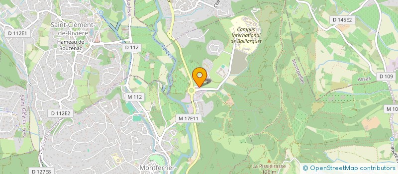 localisation de l'entreprise TERRA D'OC BIO  MONTFERRIER-SUR-LEZ