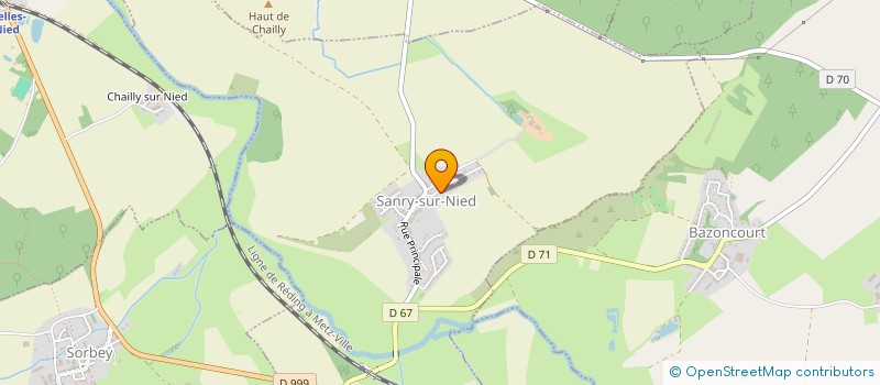 localisation de l'entreprise TERRA D'ORO  SANRY-SUR-NIED