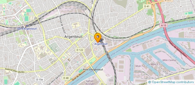 localisation de l'entreprise TERRA DHAMMA  ARGENTEUIL