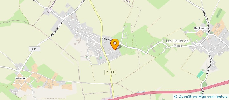 localisation de l'entreprise TERRA DI LECCI  LES HAUTS-DE-CAUX