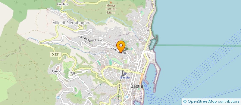 localisation de l'entreprise TERRA DI SOLE  BASTIA