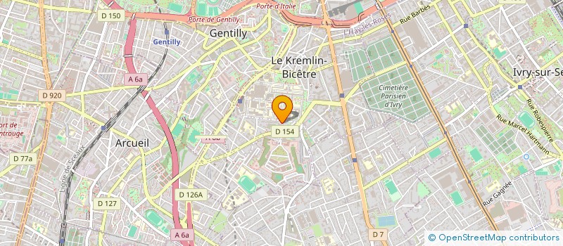 localisation de l'entreprise TERRA DOMUS  LE KREMLIN-BICETRE