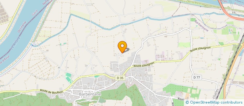 localisation de l'entreprise TERRA DORAT  BARBENTANE