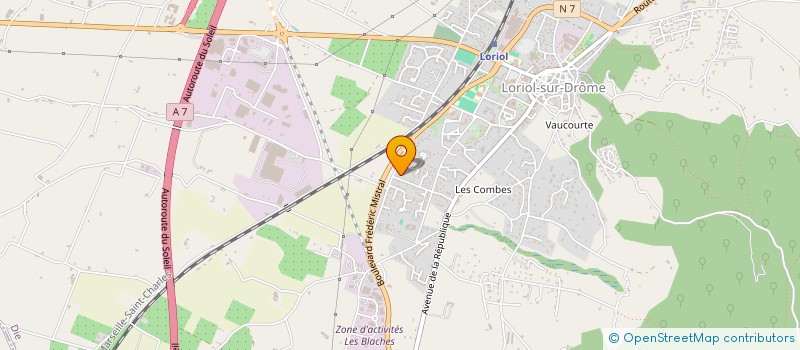 localisation de l'entreprise TERRA DROME CREATION  LORIOL-SUR-DROME