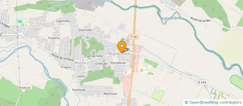 localisation de l'entreprise TERRA E CELU à PRUNELLI-DI-FIUMORBO