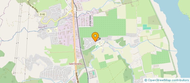 localisation de l'entreprise TERRA E MARE  SARI-SOLENZARA