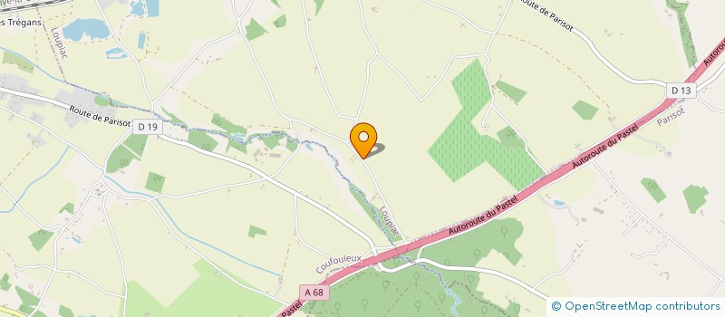 localisation de l'entreprise TERRA ENERGY HOLDING  LOUPIAC