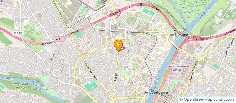 localisation de l'entreprise TERRA EVENEMENTS à ANGERS