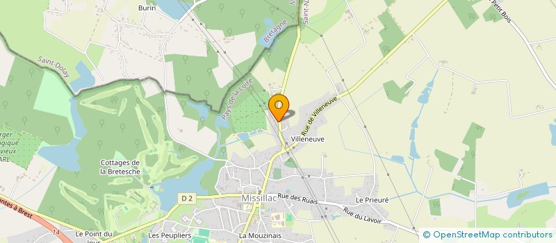 localisation de l'entreprise TERRA-FAUNE SOLUTIONS à MISSILLAC