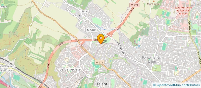 localisation de l'entreprise TERRA FRANCA  DAIX