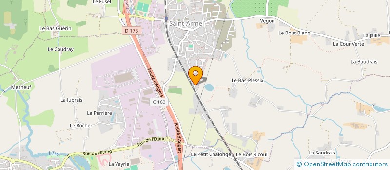 localisation de l'entreprise TERRA GREEN PAYSAGE  SAINT-ARMEL