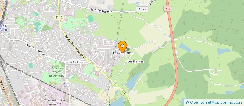 localisation de l'entreprise TERRA HUMANA à YZEURE