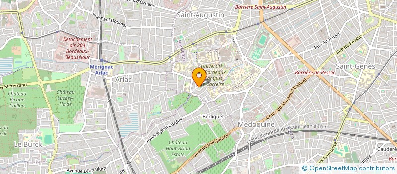localisation de l'entreprise TERRA ILLUMINA à BORDEAUX
