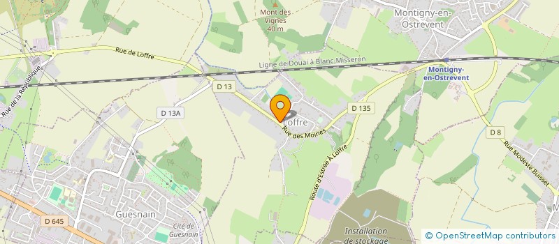 localisation de l'entreprise TERRA IMMO  LOFFRE