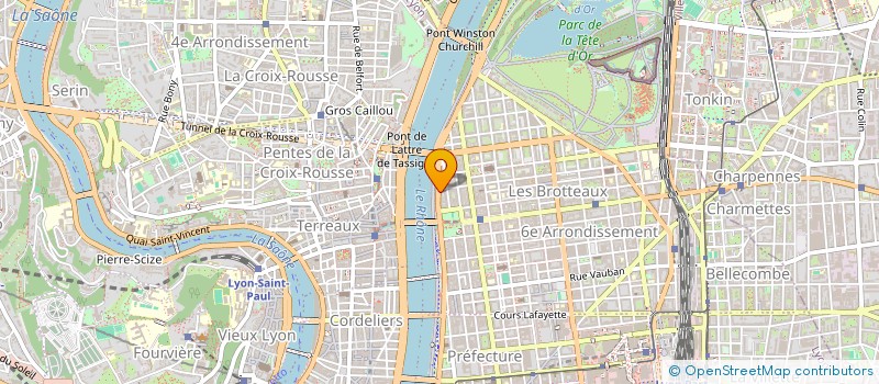 localisation de l'entreprise TERRA INC  LYON