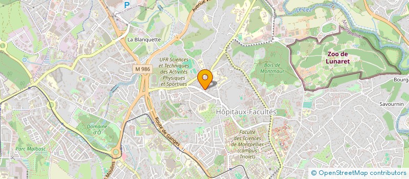 localisation de l'entreprise TERRA INVEST à MONTPELLIER
