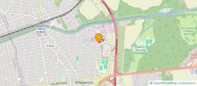 localisation de l'entreprise TERRA INVEST  VILLEPARISIS