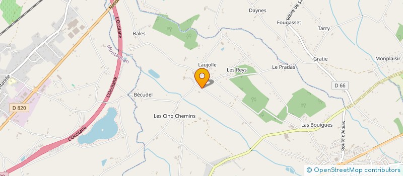 localisation de l'entreprise TERRA LA TAUGE  SAINT-ETIENNE-DE-TULMONT