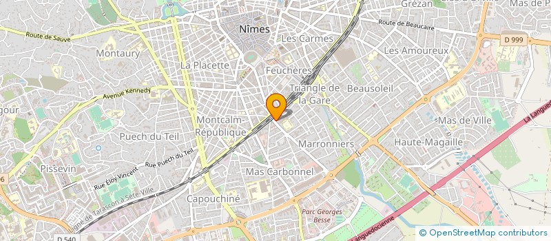 localisation de l'entreprise TERRA LOTI à NIMES