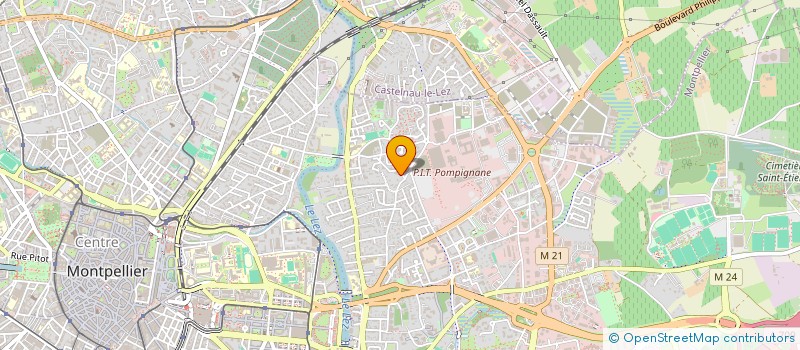 localisation de l'entreprise TERRA LUDIS à MONTPELLIER