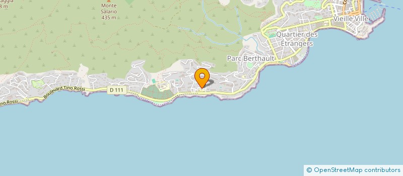 localisation de l'entreprise TERRA LUMI à AJACCIO