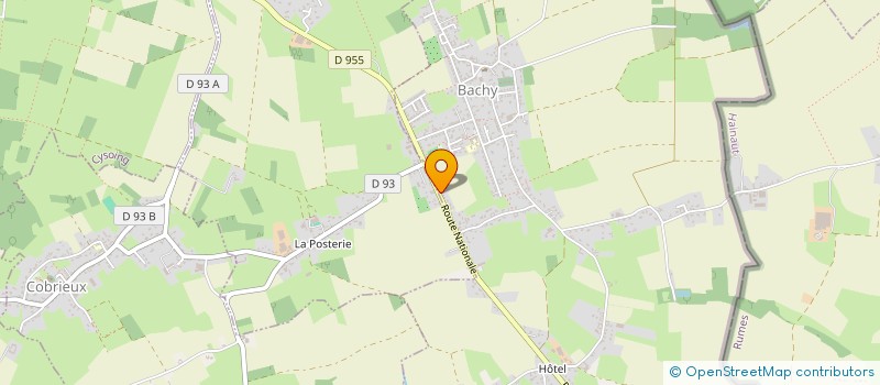 localisation de l'entreprise TERRA LUZ  BACHY