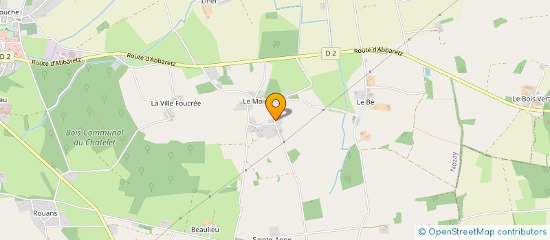 localisation de l'entreprise TERRA MADRE à NOZAY