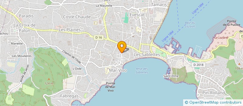 localisation de l'entreprise TERRA MAR  LA SEYNE-SUR-MER