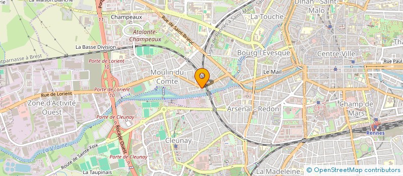 localisation de l'entreprise TERRA MARIQUE  RENNES
