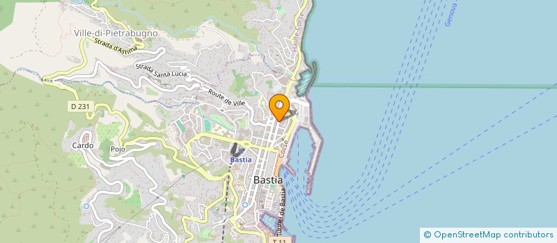 localisation de l'entreprise TERRA MEA à BASTIA