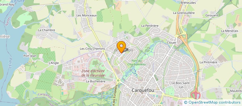 localisation de l'entreprise TERRA METAL  CARQUEFOU