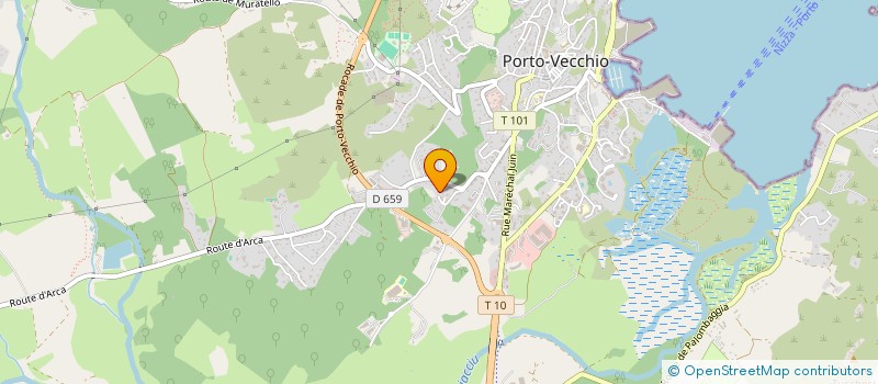 localisation de l'entreprise TERRA METRA à PORTO-VECCHIO