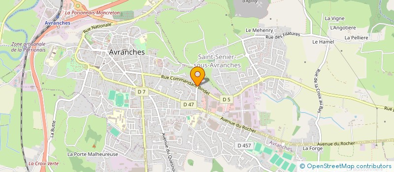 localisation de l'entreprise TERRA MNI  AVRANCHES