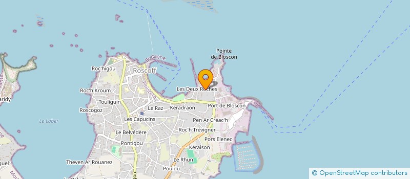 localisation de l'entreprise TERRA MUTANDIS à ROSCOFF