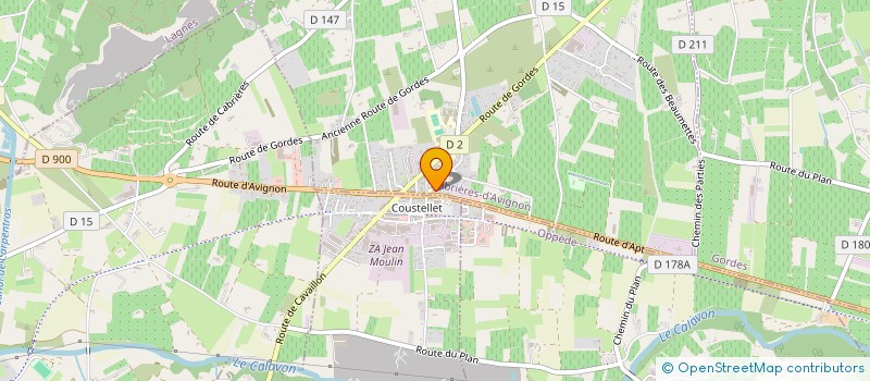 localisation de l'entreprise TERRA MYCOTA à ROUSSILLON